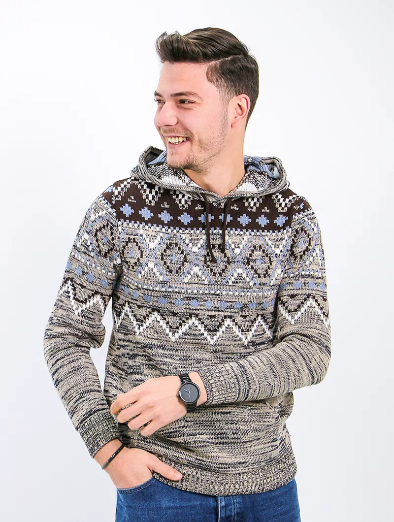Pull à capuche